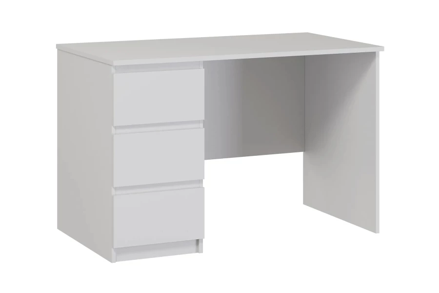 Письменный стол 3 ящика Кастор - аналог IKEA KULLEN,115,6х65х75,белый (изображение №1)