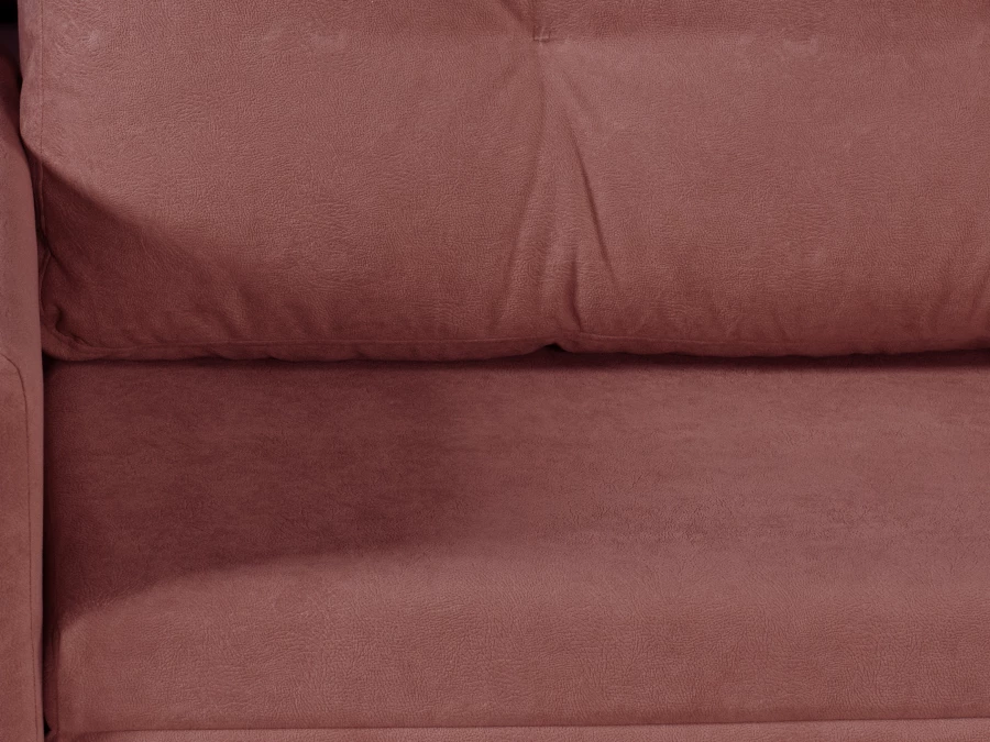 Диван-кровать Юнат 120, раскладной, розово-сиреневый с мелкими разводами, 142х87х94 см (изображение №7)