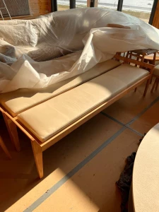 Второе фото. Банкетка с ручками. Товар уцененный