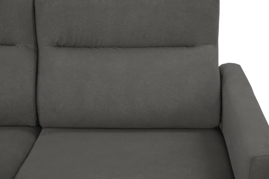 Диван-кровать, Марсель со спальным местом,серый 228х160х97 см (изображение №9)