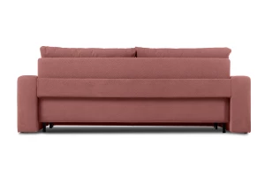 Второе фото. Диван-кровать Халиф 2, велюровый, раскладной, темно бордово розовый шенилл с мелким букле, 241х102х92 см