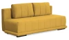 Диван-кровать Флорида, велюровый, горчично-желтый, 201х90х90 см