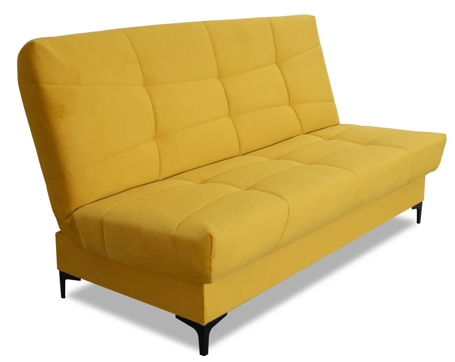 Диван-кровать Ривьера, горчично-желтый, 192х95х105 см (изображение №6)