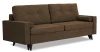 Диван-кровать Фидель, какао, 231х103х98 см