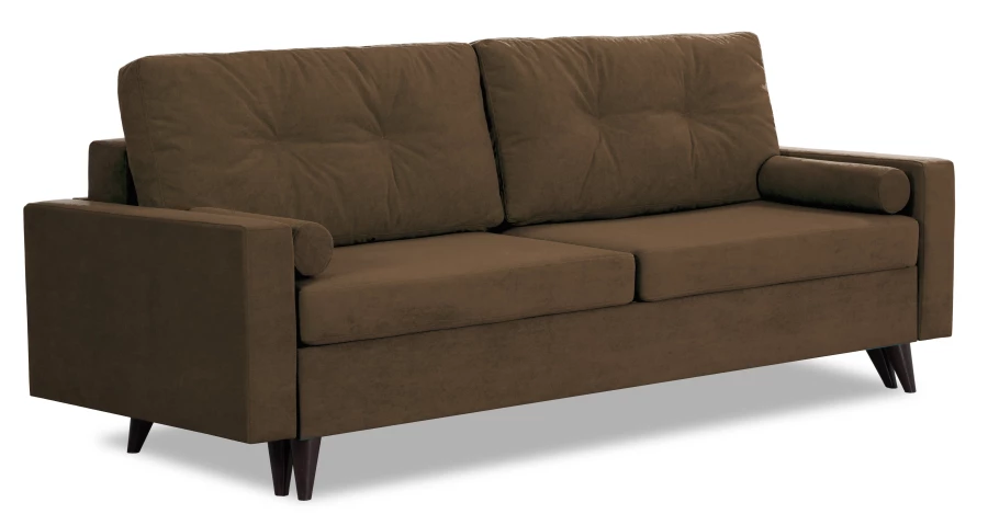 Диван-кровать Фидель, какао, 231х103х98 см (изображение №1)