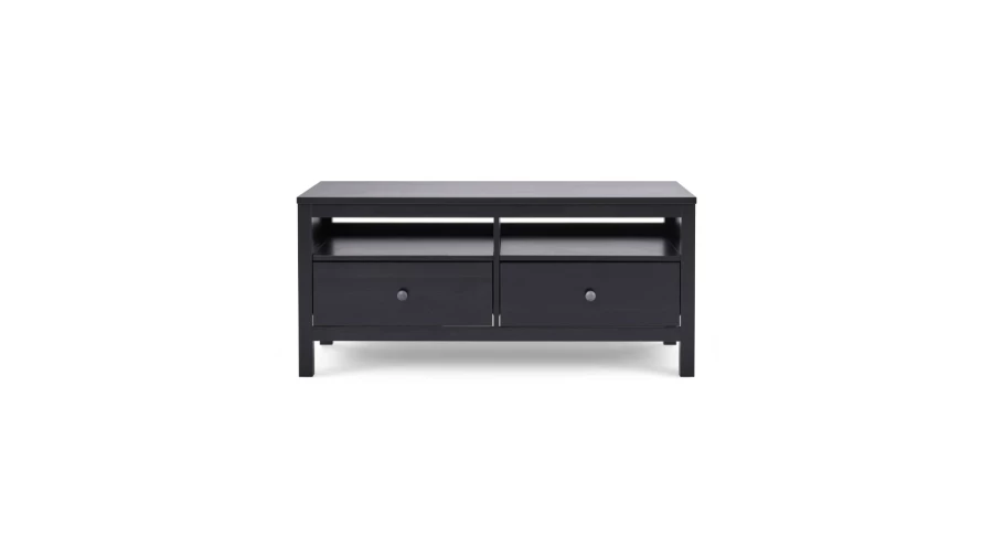 Тумба под ТВ - аналог IKEA HEMNES / ХЕМНЭС/ ХЕМНЕС / КЫМОР / ИКЕА 124х57х47 см, черный (изображение №2)