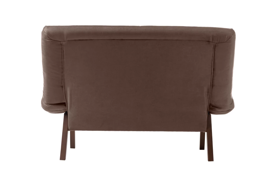 Кресло Каир, кофейная замша, 130х73х88 см (изображение №2)