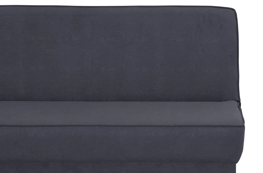 Прямой диван Наварра 2, темно серый с мелкими разводами 187х87х90 см (изображение №6)