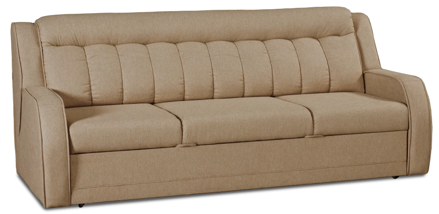 Прямой диван-кровать Блистер, раскладной, какао,  231х96х96 см (изображение №1)