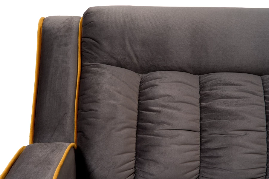 Угловой диван-кровать Блистер 2, песочно-серый, 259х183х97 см (изображение №4)