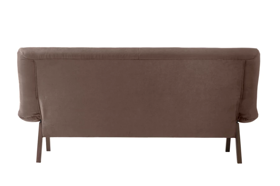 Диван-кровать Каир (БД), кофейный, замша, 188х73х88 см (изображение №9)