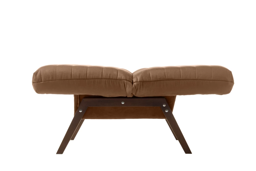 Диван-кровать Каир (МД), коричневый, замша, 168х73х88 см (изображение №5)