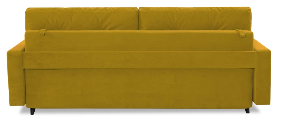 Диван-кровать Фидель, горчичный, 231х103х98 см (изображение №8)