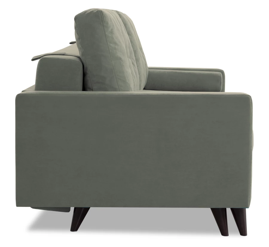 Диван-кровать Фидель, серый, 231х103х98 см (изображение №4)