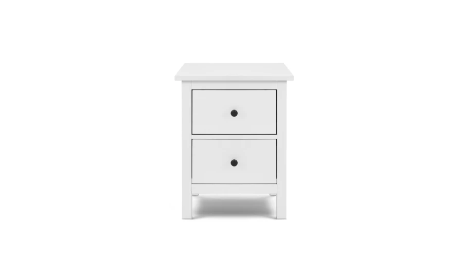 Комод с 2 ящиками - аналог IKEA HEMNES / ХЕМНЭС/ ХЕМНЕС / КЫМОР / ИКЕА 54х66х38 см, белый (изображение №8)