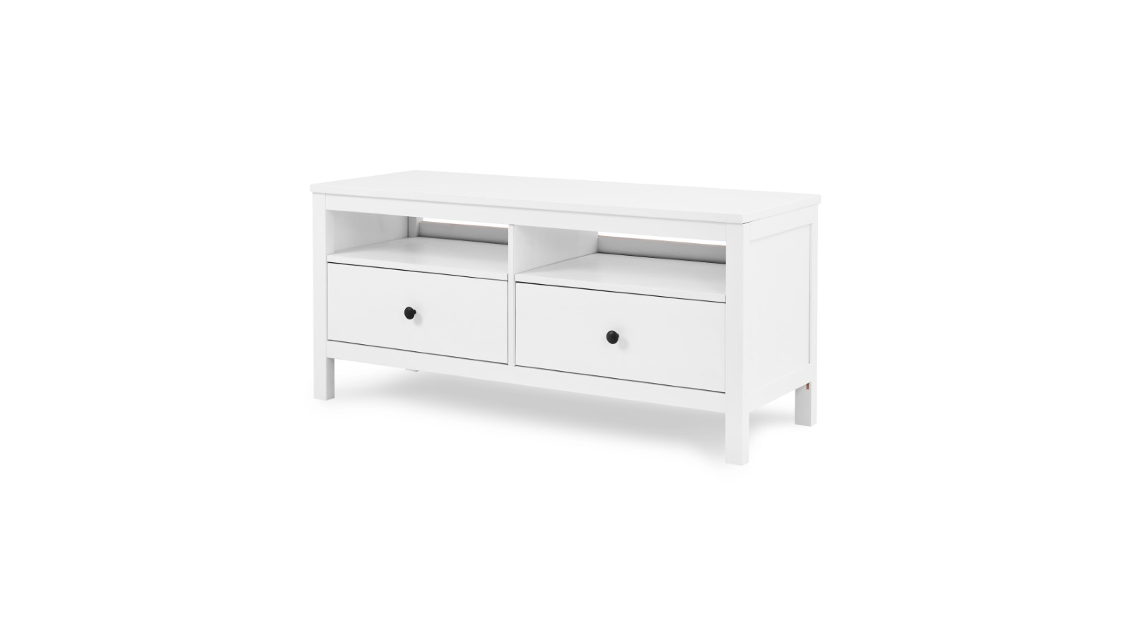 Тумба под ТВ - аналог IKEA HEMNES / ХЕМНЭС/ ХЕМНЕС / КЫМОР / ИКЕА 124х57х47 см, белый