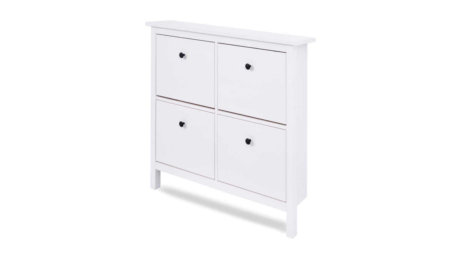 Обувница - аналог IKEA HEMNES / ХЕМНЭС/ ХЕМНЕС / КЫМОР / ИКЕА 106х101x22 см, белый