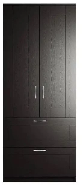 Шкаф комбинированный 2 двери и 2 ящика СИРИУС - аналог IKEA BRIMNES, Дуб Венге (изображение №2)