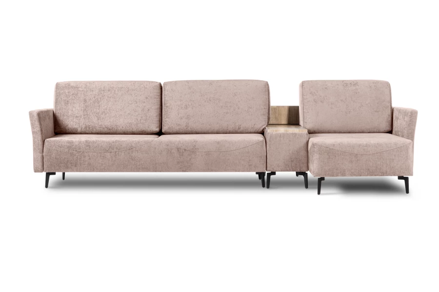 Диван-кровать Тенериф 2, велюровый, раскладной, како шенилл, 334х156х93 см (изображение №2)