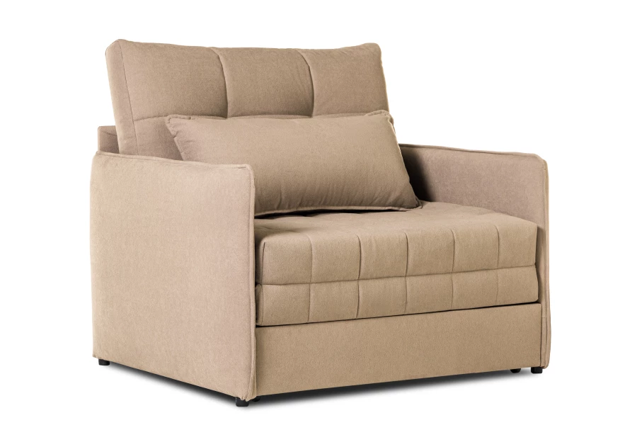 Кресло-кровать Панда, бежевый, 112х101х100 см (изображение №2)