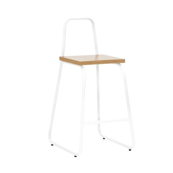 Полубарный стул Bauhaus с высокой спинкой (изображение №1)