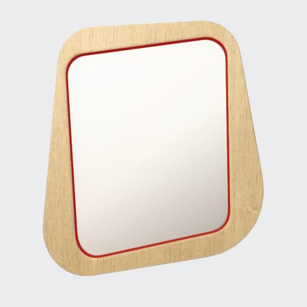 Зеркало Woodi малое в шпоне
