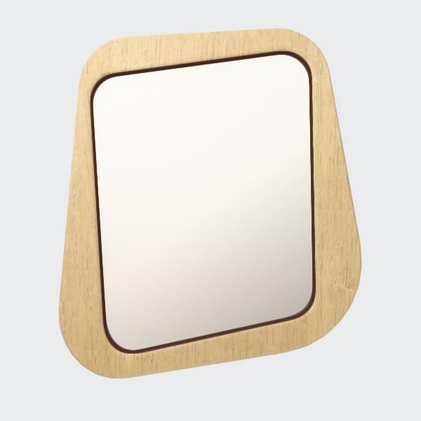Зеркало Woodi малое в шпоне
