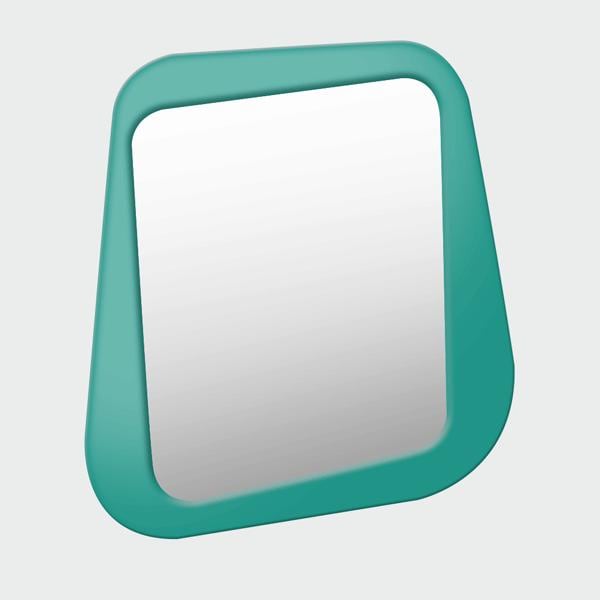 Зеркало Woodi малое крашеное